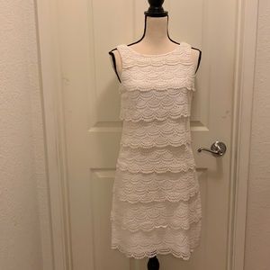 NWT White House Black Market White Lace Dress, 2